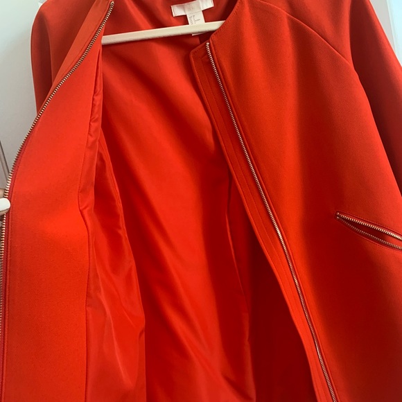 Beautiful Red Orange Spring/Formal Jacket!! - Picture 3 of 4